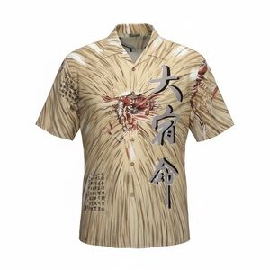 Vintage Urban Edge Warrior Button Up/down Size XL Y2K Vibes